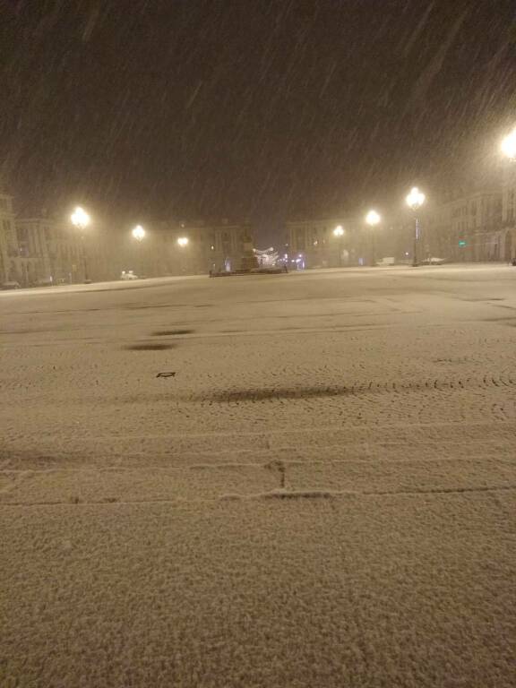 Cuneo, divieto di sosta in piazze Galimberti e Seminario per sgombero neve