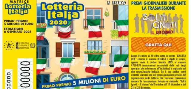 Lotteria Italia estrazione 6 gennaio: vinti 50mila euro a Cuneo e 25mila euro a Caraglio