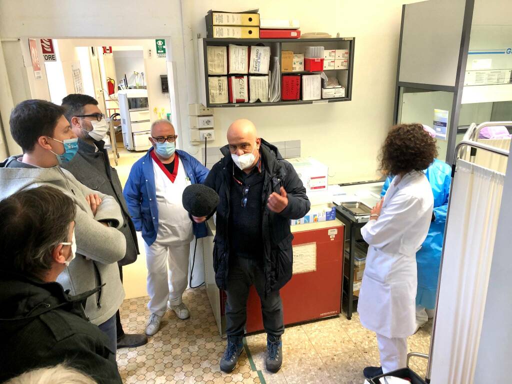 “Una speranza per tutta la comunità”: all’ospedale di Saluzzo i primi vaccini anti-Covid