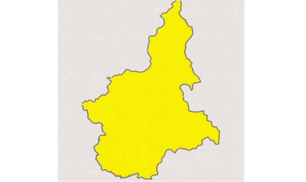 UFFICIALE – Il Piemonte resta in zona gialla, Rt medio pari a 0.98