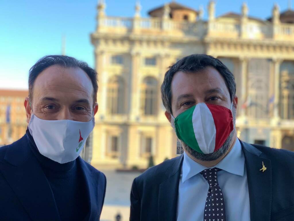 Cirio incontra Salvini “per rilanciare Torino e il Piemonte”