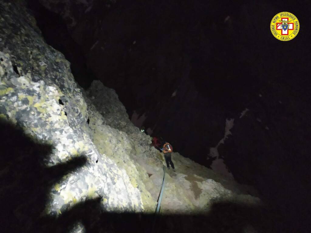 Recuperato l’alpinista caduto per una decina di metri in Valle Maira