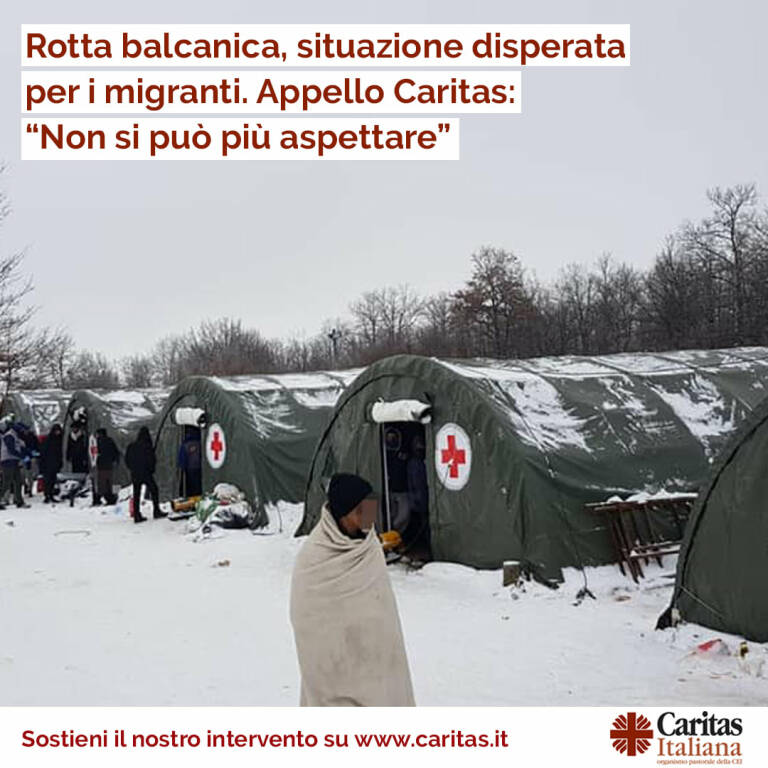 La Caritas di Saluzzo invita ad aiutare l’emergenza umanitaria in  Bosnia e Erzegovina