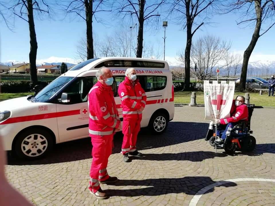 Moretta, benedetta la nuova veste ettura della Croce Rossa