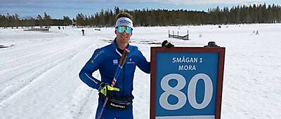 Il fondista Daniele Serra, dalla Val Maira alla storica Vasaloppet, 90 km sugli sci