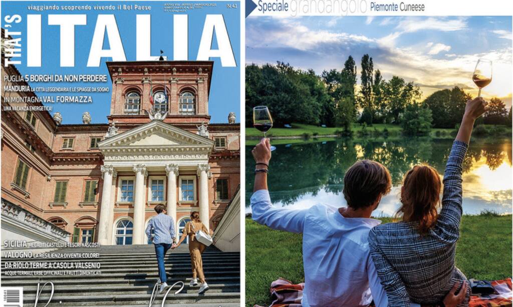 Con l’ATL del Cuneese, la provincia di Cuneo protagonista sulla rivista “That’s Italia”