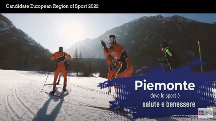 Il Piemonte ufficialmente candidato come Regione europea dello Sport 2022