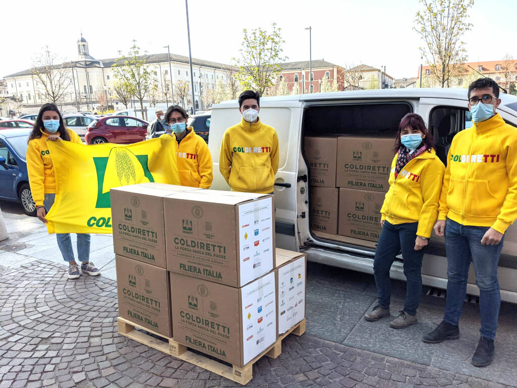 Coldiretti Cuneo si prepara alla  grande operazione di solidarità per le famiglie bisognose