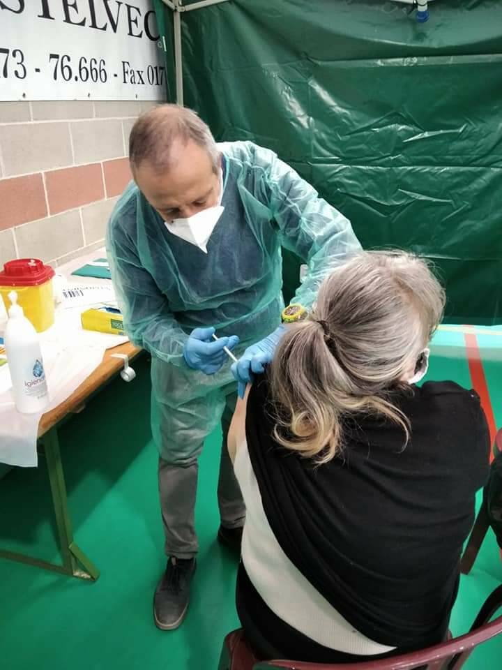 Farigliano, 340 i vaccinati al Palazzetto