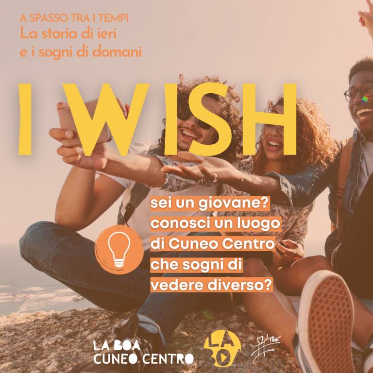 La BOA Cuneo Centro propone ai giovani una raccolta di sogni e desideri sui luoghi del quartiere