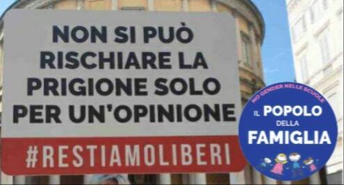 “La civilissima Italia non ha bisogno del Ddl Zan per tutelare ogni cittadino”