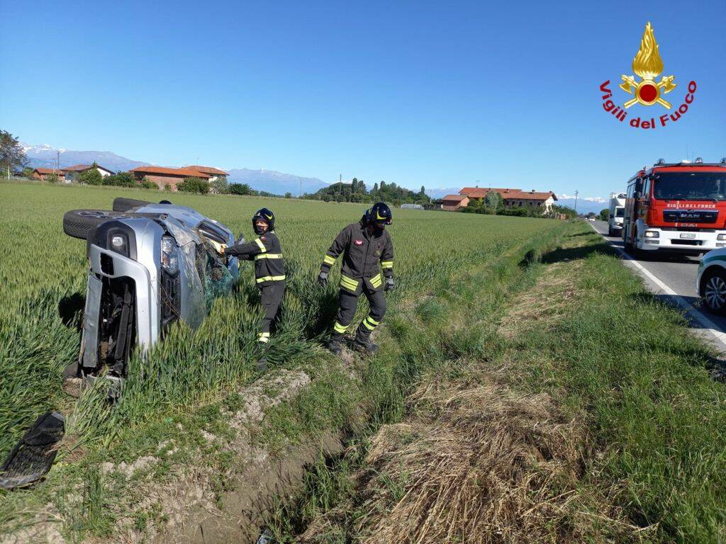Incidente stradale a Savigliano: due autovetture coinvolte
