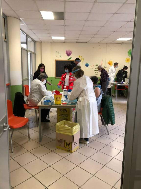 Bagnolo Piemonte, concluse le vaccinazioni degli over 60