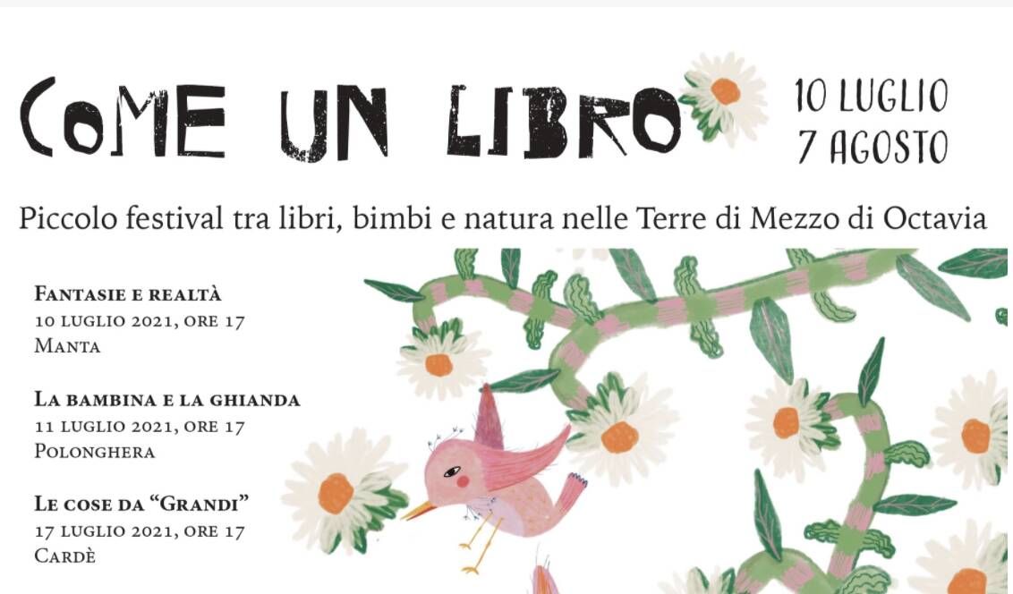 “Come un libro” piccolo festival tra libri, bimbi e natura nelle Terre di Mezzo di Octavia
