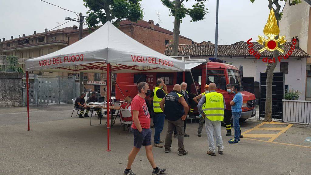 Monforte d’Alba, vigili del fuoco di Cuneo intervengono nella ricerca di un anziano