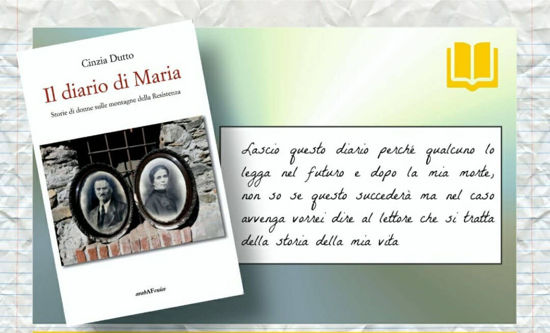 Borgo San Dalmazzo, stasera Cinzia Dutto presenta il suo libro “Il diario di Maria”