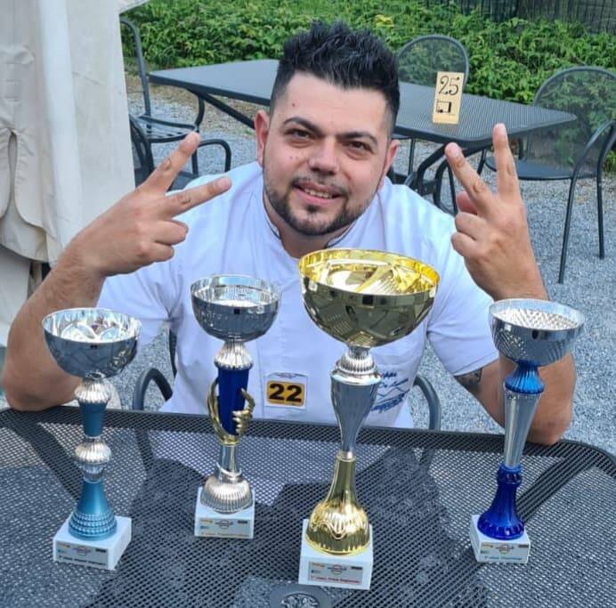 Il cuneese Giuseppe De Lucia conquista quattro podi al Campionato Nazionale Pizza in tour 2021