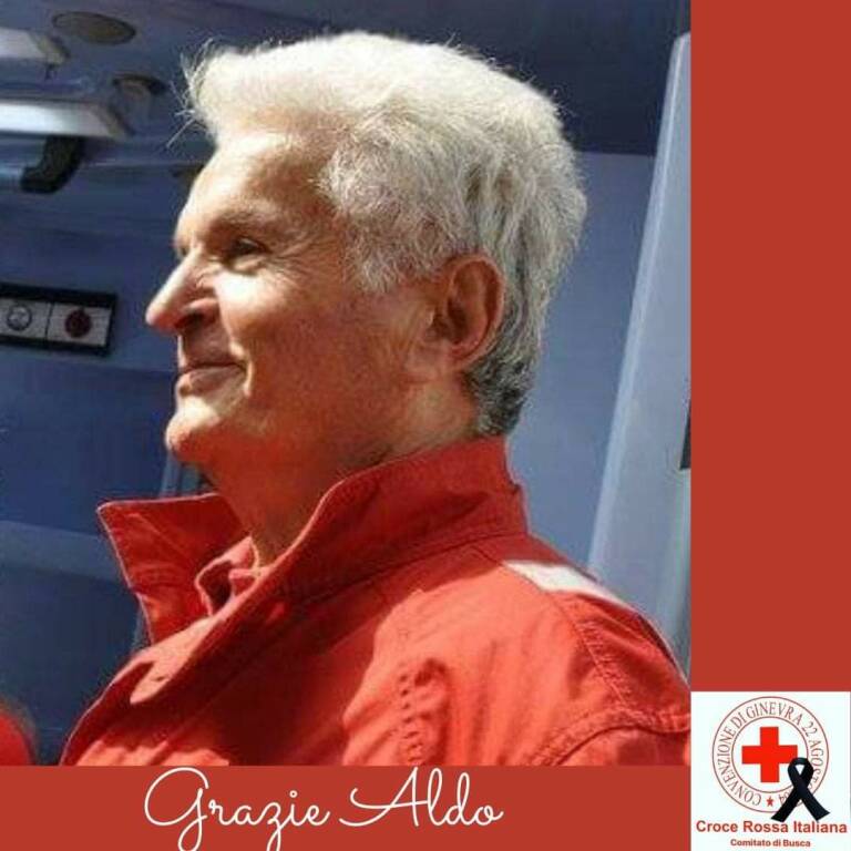 La Croce Rossa di Busca piange la scomparsa del volontario Aldo Aimar