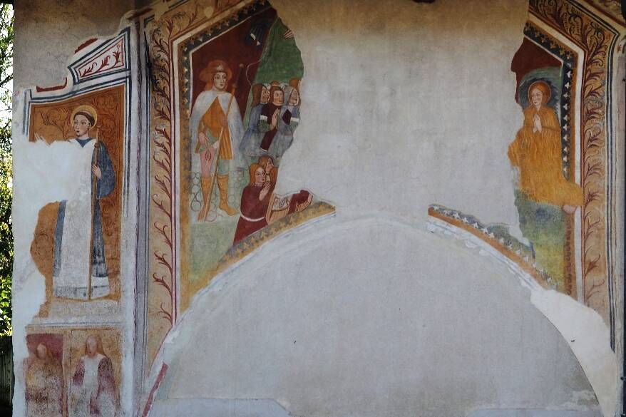 affreschi San Rocco Da Val Peveragno