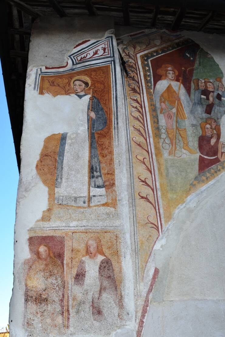 affreschi San Rocco Da Val Peveragno