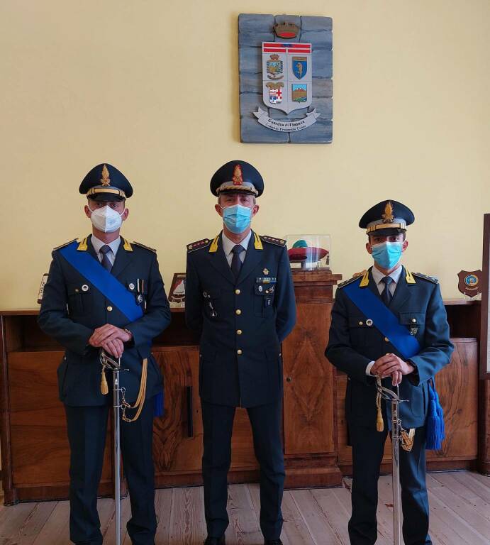 Due nuovi ufficiali per le sedi di Cuneo e Bra della Guardia di Finanza