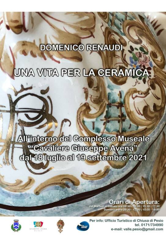 A Chiusa Pesio “Domenico Renaudi: una vita per la ceramica”