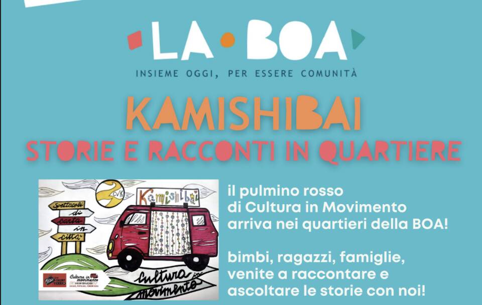 Kamishibai, storie e racconti in quartiere a Cuneo