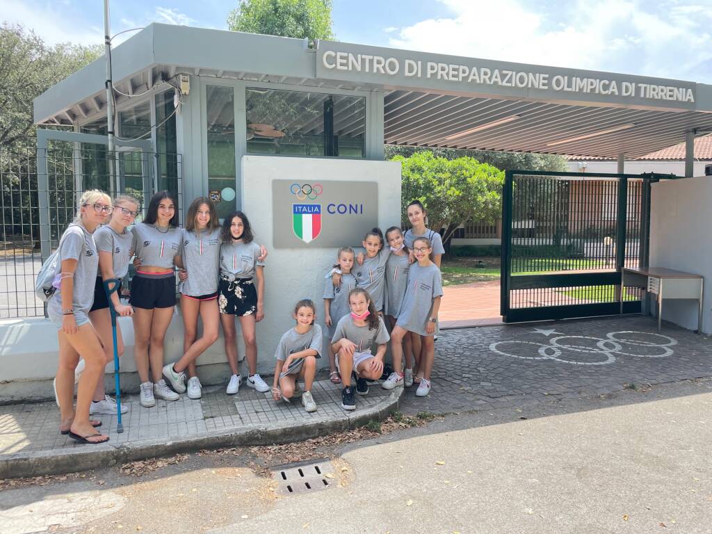 Cuneoginnastica in ritiro al Gym Camp della Federazione Ginnastica d’Italia