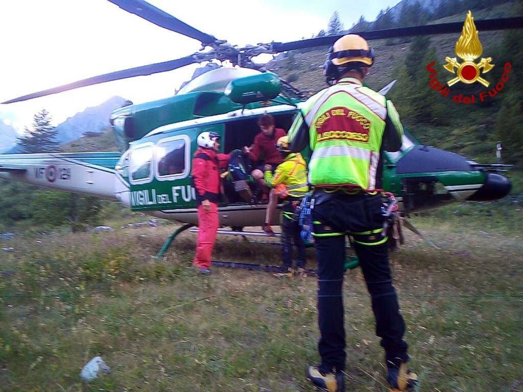 E’ un giovane 25enne francese l’escursionista recuperato ieri in alta Valle Maira