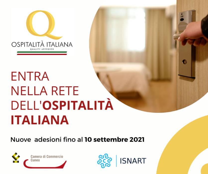 La Camera di Commercio lancia un nuovo bando per riconoscimento marchio Ospitalità Italiana