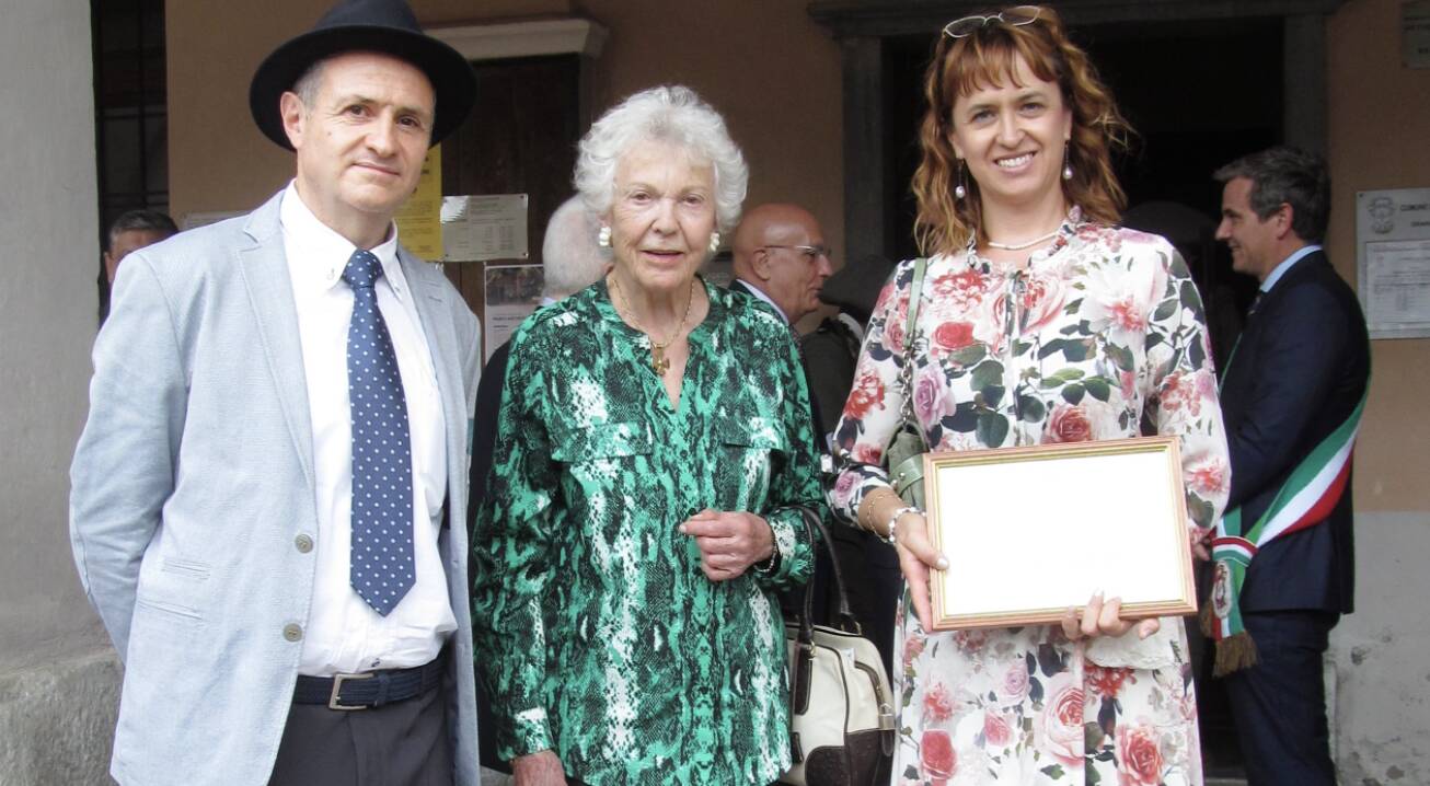 Un premio per i buschesi Cristina Demarchi e Dante Bruno