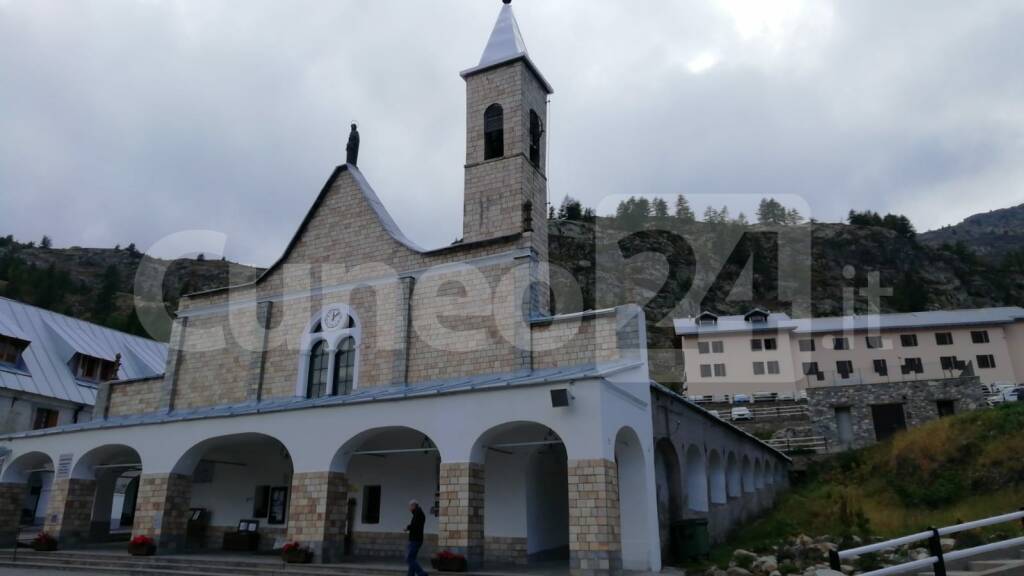 Ieri la chiusura della stagione al Santuario di Sant’Anna di Vinadio