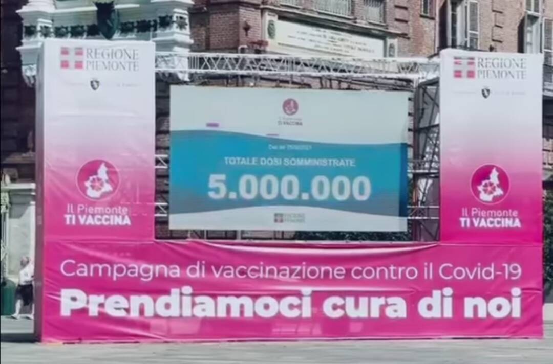 Piemonte 5milioni di dosi 