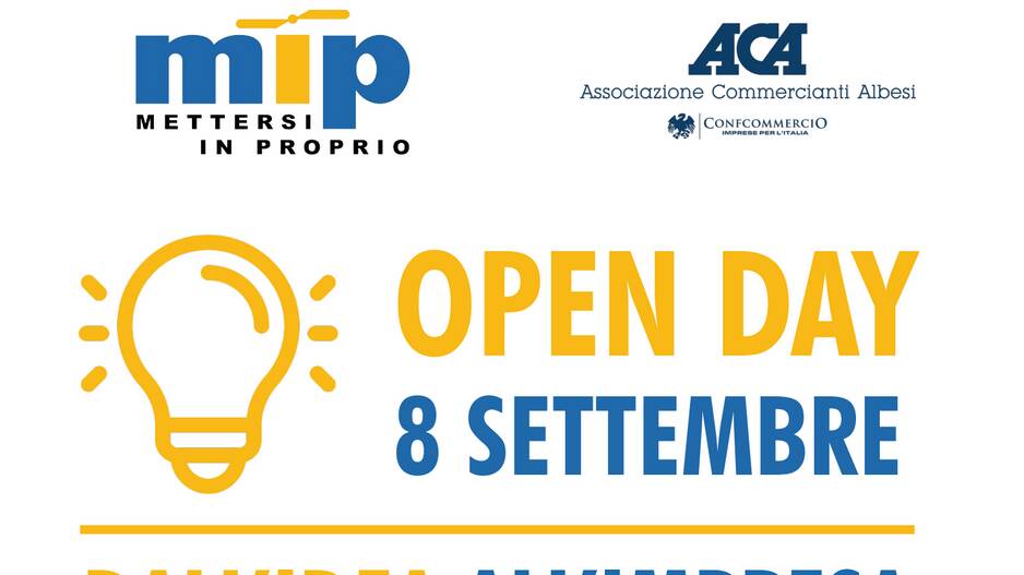 L’8 settembre online l’Open Day del M.I.P. per tutti coloro che desiderano mettersi in proprio