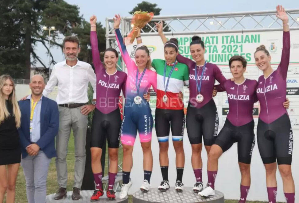 Elisa Balsamo trionfa nell’omnium élite ai campionati italiani di ciclismo su pista
