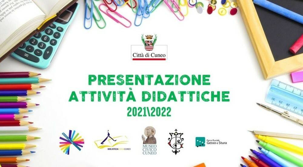 Il Comune di Cuneo presenta le attività didattiche nei suoi siti di punta