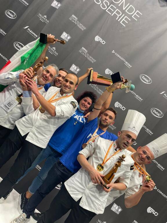 Due cuneesi nel Team della Nazionale Italiana che ha vinto la Coppa del Mondo di pasticceria 2021