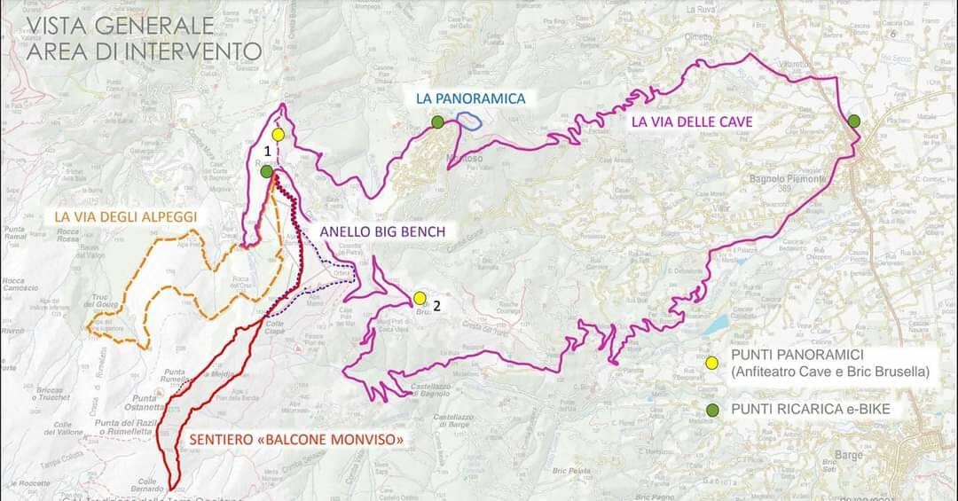 Bagnolo Piemonte, finanziato il “Progetto sentieri”