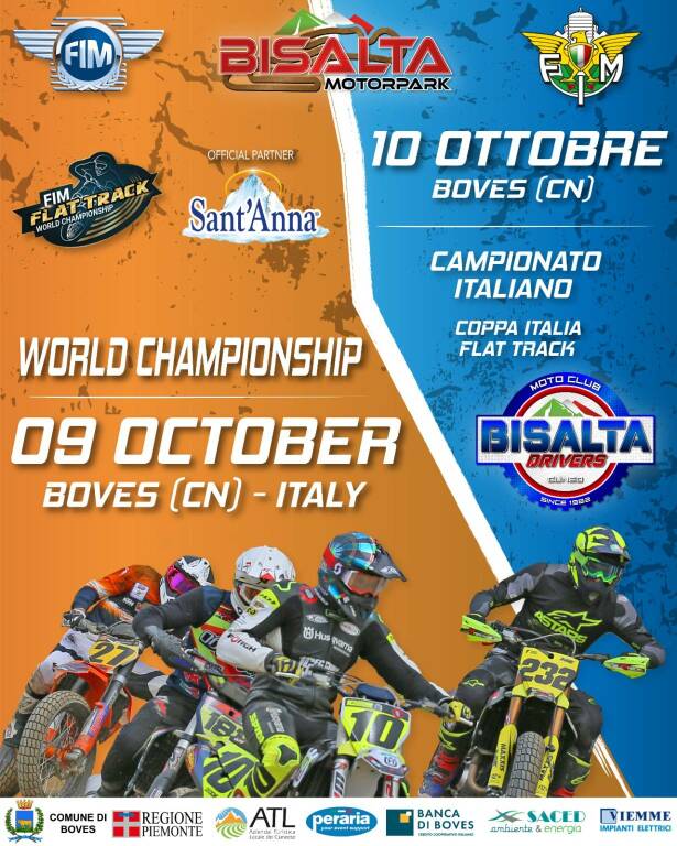 boves campionato italiano e mondiale flat track