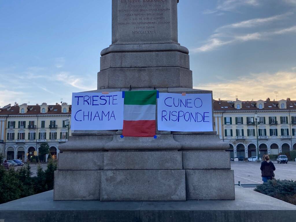 “Trieste chiama, Cuneo risponde”: i “No Green Pass” tornano in piazza