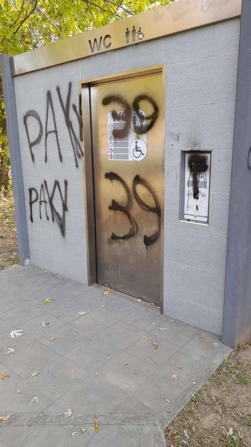 Mondovì, vandali in azione al Parco Europa