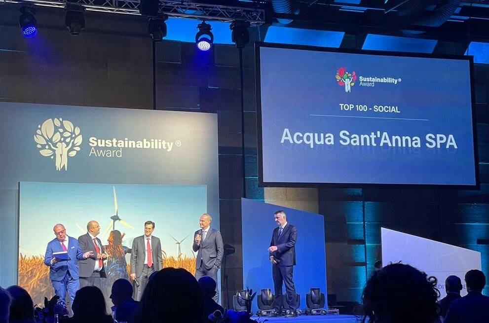 Acqua Sant’Anna riceve il Sustainability Award