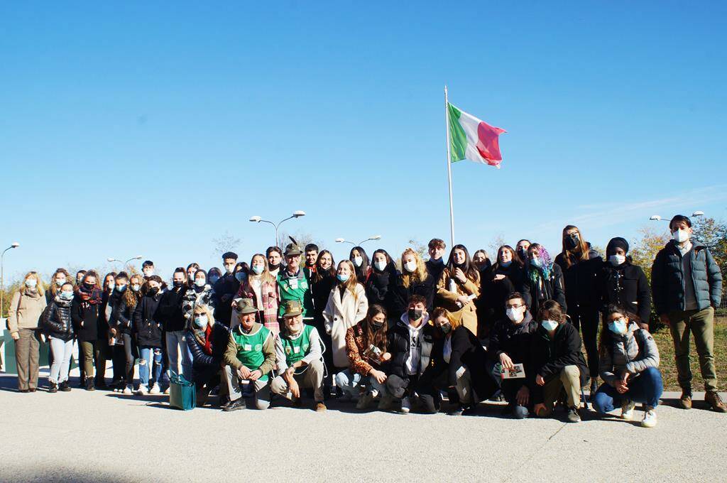 Classi del Bonelli in visita al Memoriale della Divisione Alpina Cuneense