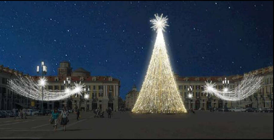 Lo strano Natale della Granda: luci spente in quasi tutta la Provincia