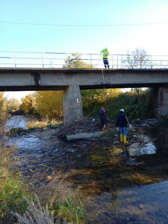 Il grande lavoro di pulizia fiumi e monitoraggio della Protezione Civile di Cuneo