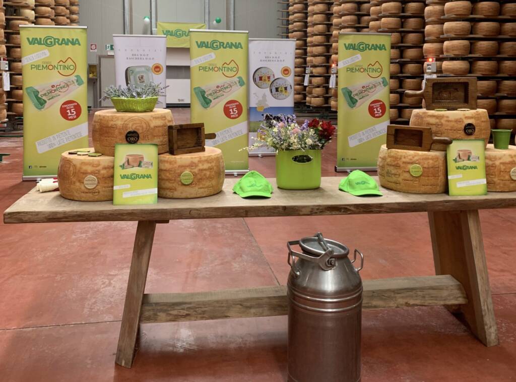 I formaggi Valgrana ospiti di Confagricoltura Torino durante la nuova edizione di “Portici di Terra – Agri Christmas”