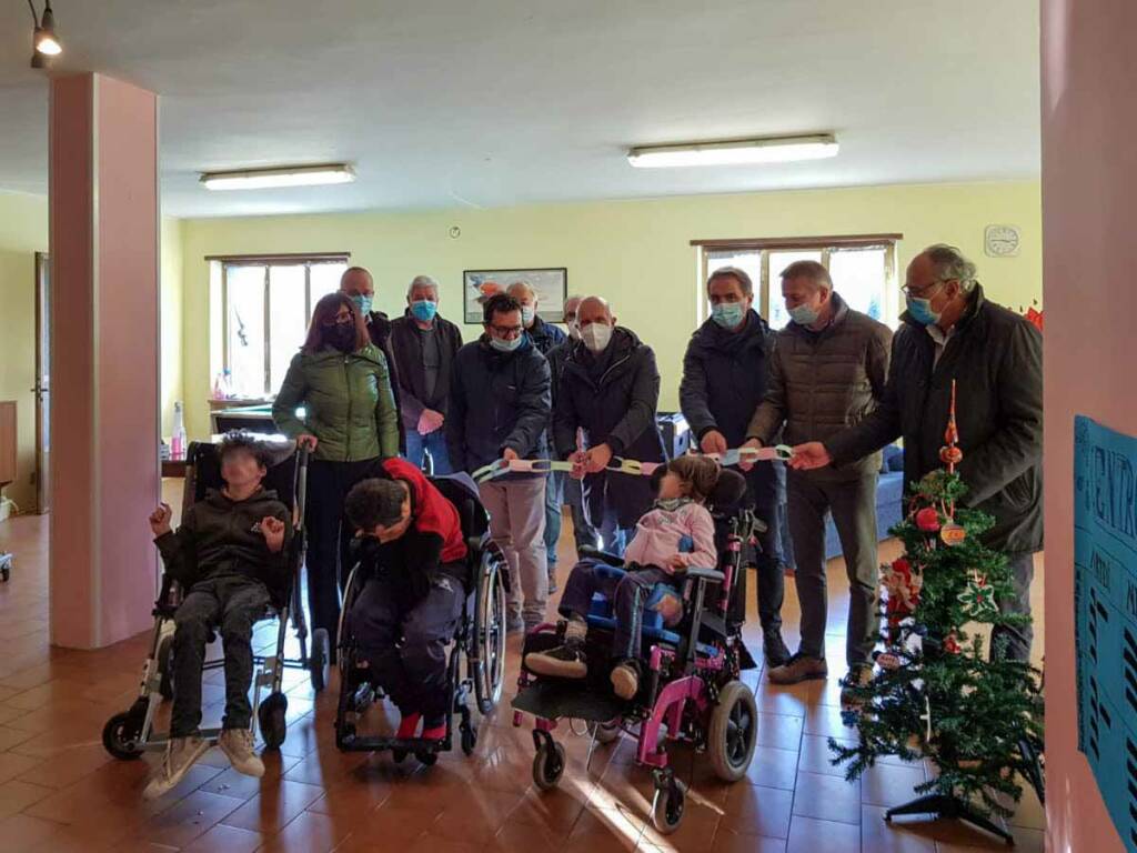 A Piasco inaugurato il nuovo centro di aggregazione per i ragazzi disabili della Valle Varaita
