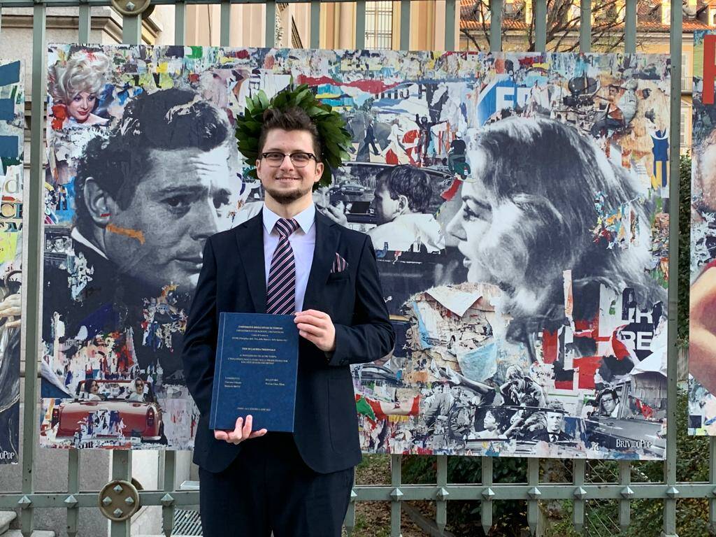 Cuneo, il “nostro” Giacomo Giraudo si è laureato con 110 e lode