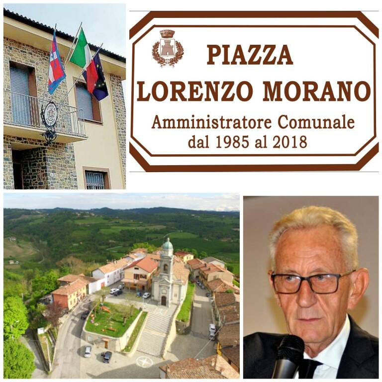 Roddino ricorda Lorenzo Morano con una piazza