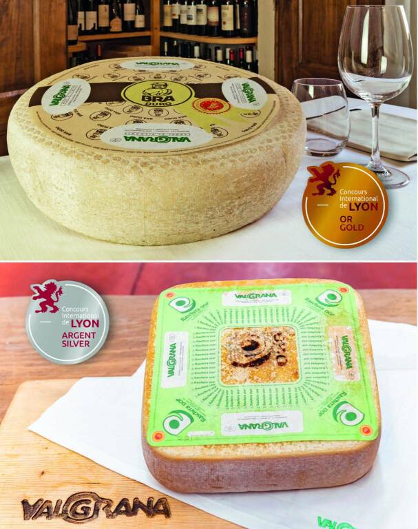Il Bra Duro DOP della Valgrana è il Miglior Formaggio a latte misto al Concours International di Lione